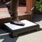 Bluestone Wide Platform Safety Step Indoor and Outdoor Mobility Aid for Vehicle, Bedside and Stair Safety for Seniors,